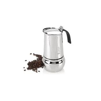 Cafetière italienne Moka induction noire brillante 6 tasses Bialetti